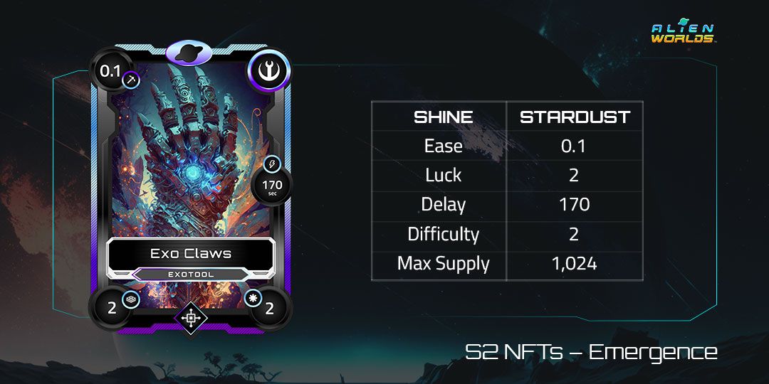 Alien Worlds Mining Tool NFT