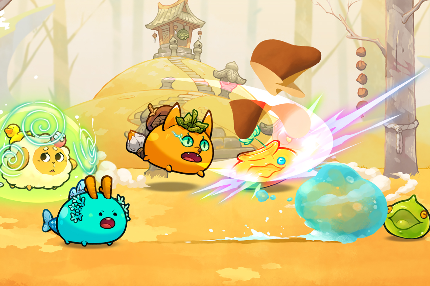 Axie Infinity Origins gameplay NFTs