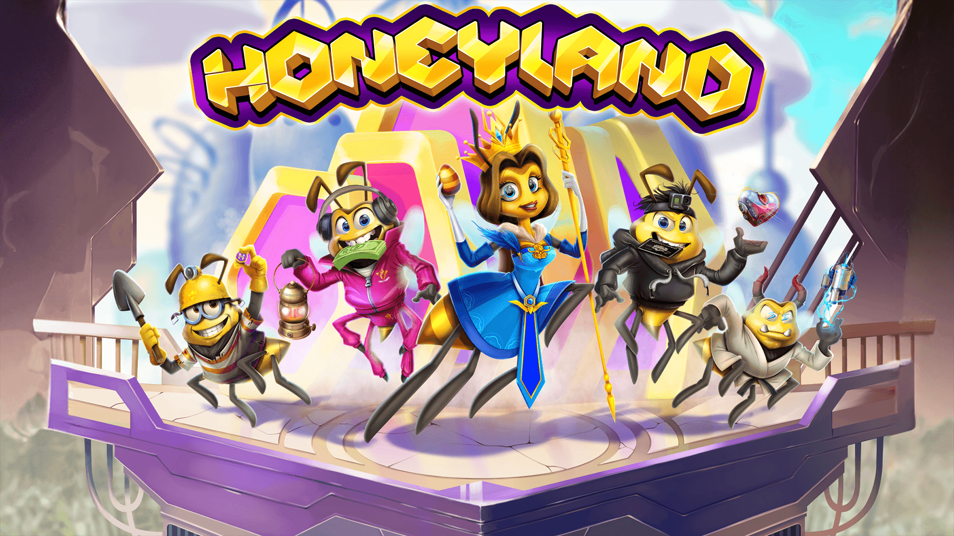 Honeyland Solana NFT game bees