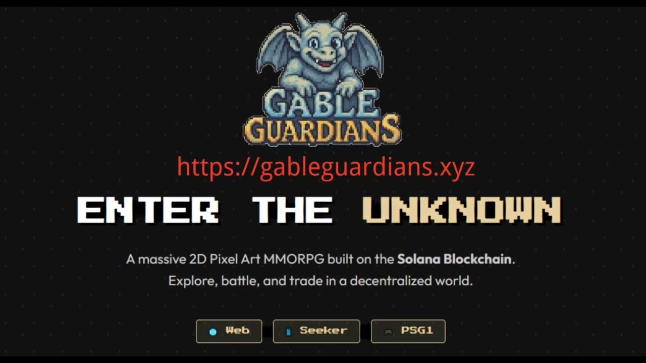 Gable Guardians Solana MMORPG demo