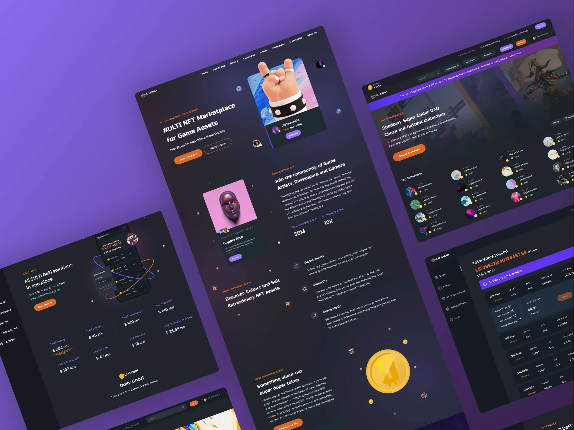 UltiArena NFT marketplace gaming