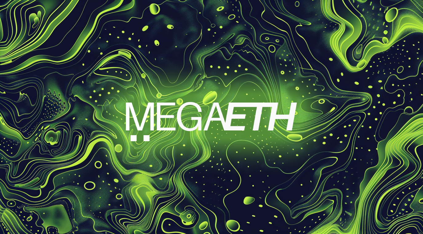 Illustration of MegaETH powering a fast-paced NFT gaming ecosystem with real-time blockchain and vibrant digital assets