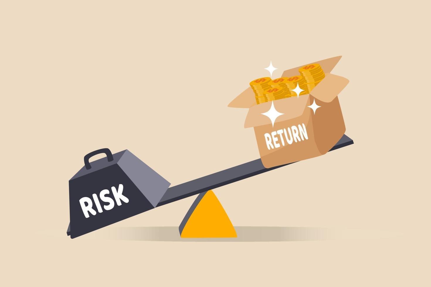 investment risk balance scale